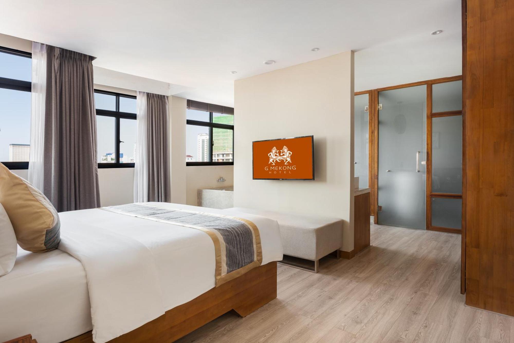 G Mekong Hotel Phom Penh Phnom Penh Phòng bức ảnh